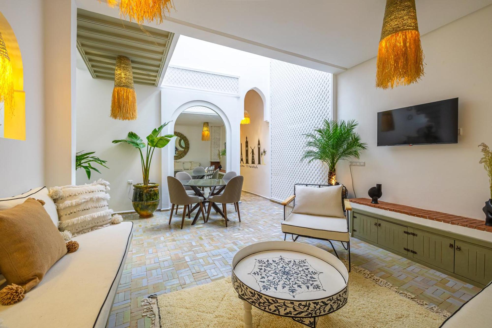 Riad Zahra Bed And Breakfast Марракеш Экстерьер фото
