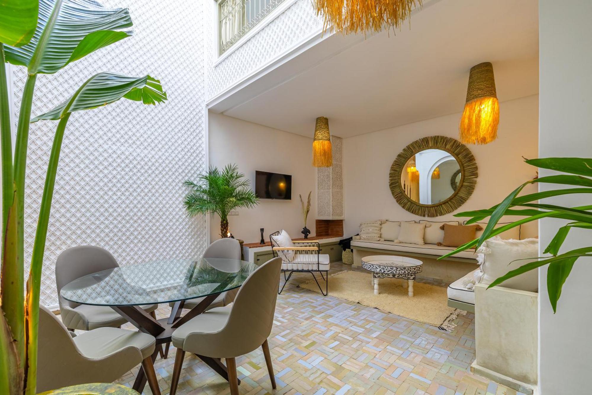 Riad Zahra Bed And Breakfast Марракеш Экстерьер фото