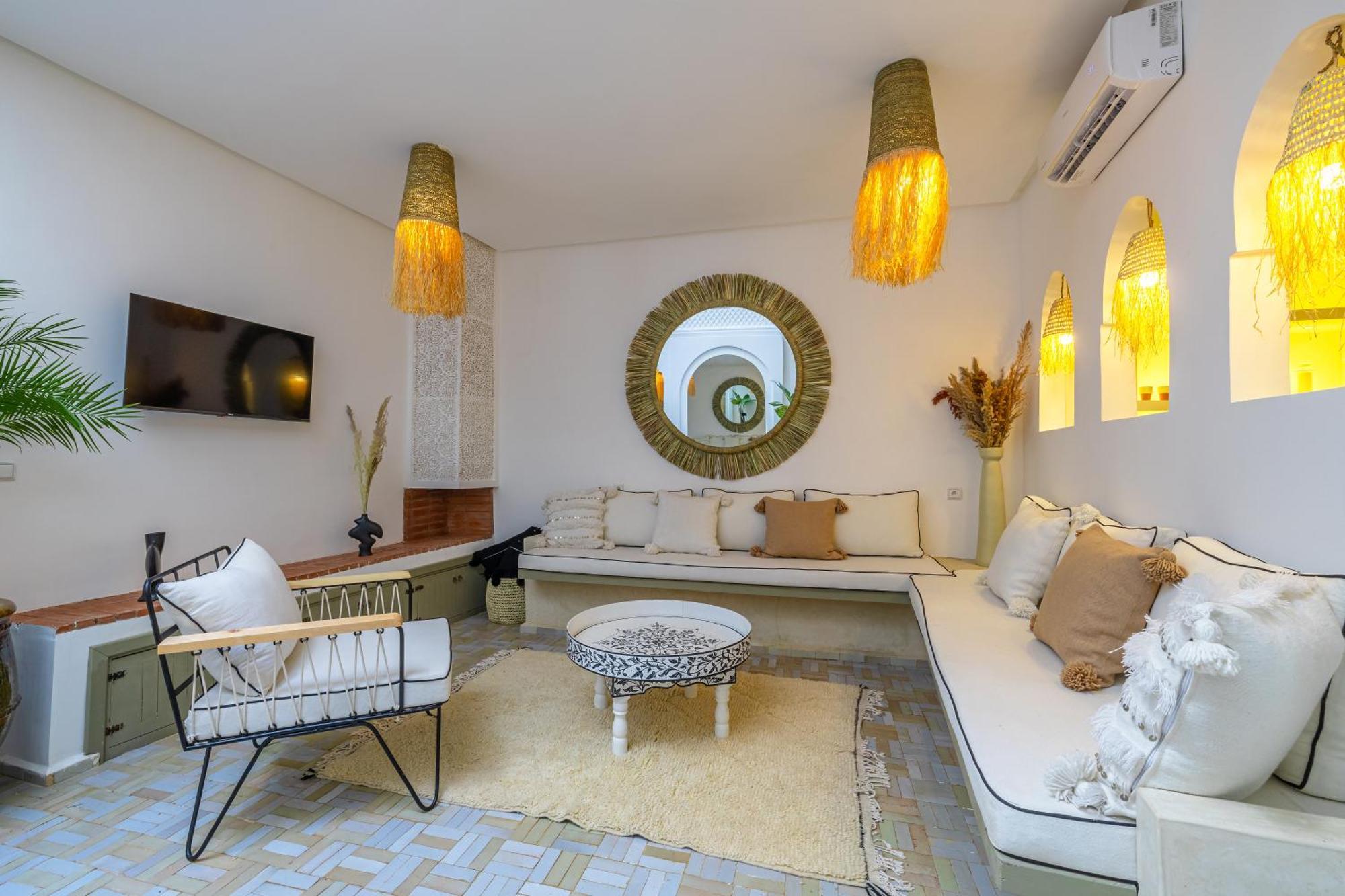 Riad Zahra Bed And Breakfast Марракеш Экстерьер фото