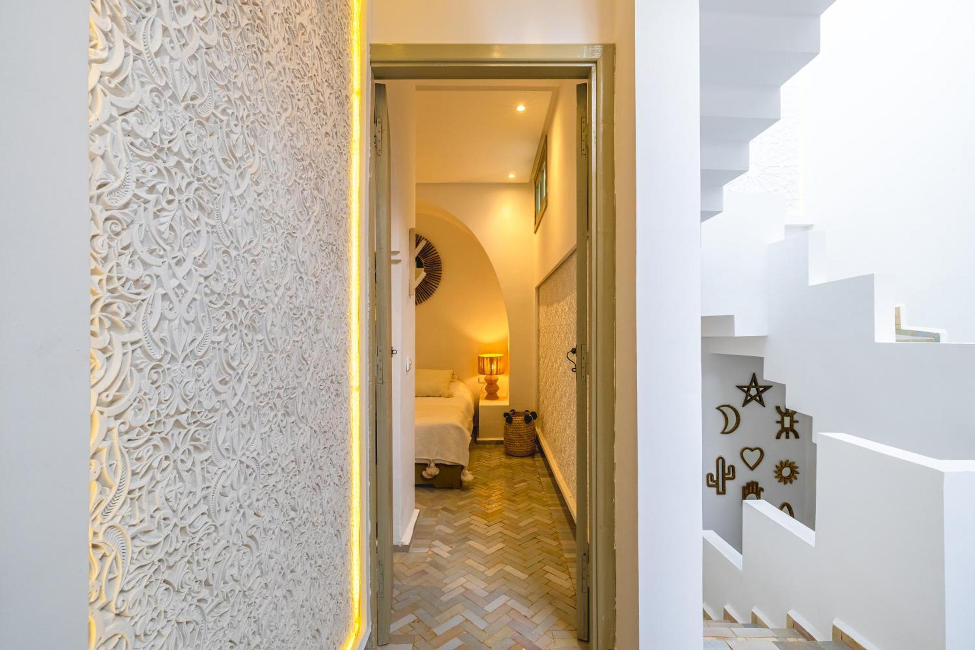 Riad Zahra Bed And Breakfast Марракеш Экстерьер фото