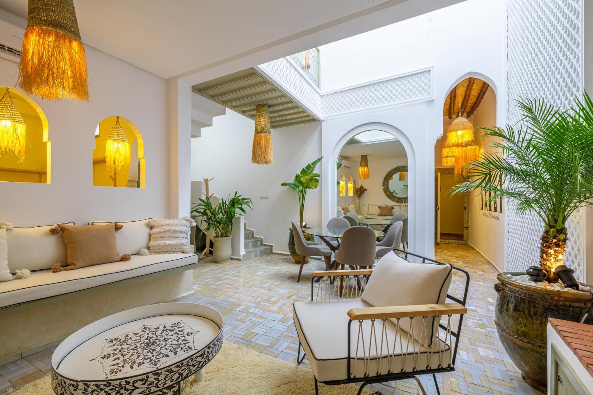 Riad Zahra Bed And Breakfast Марракеш Экстерьер фото
