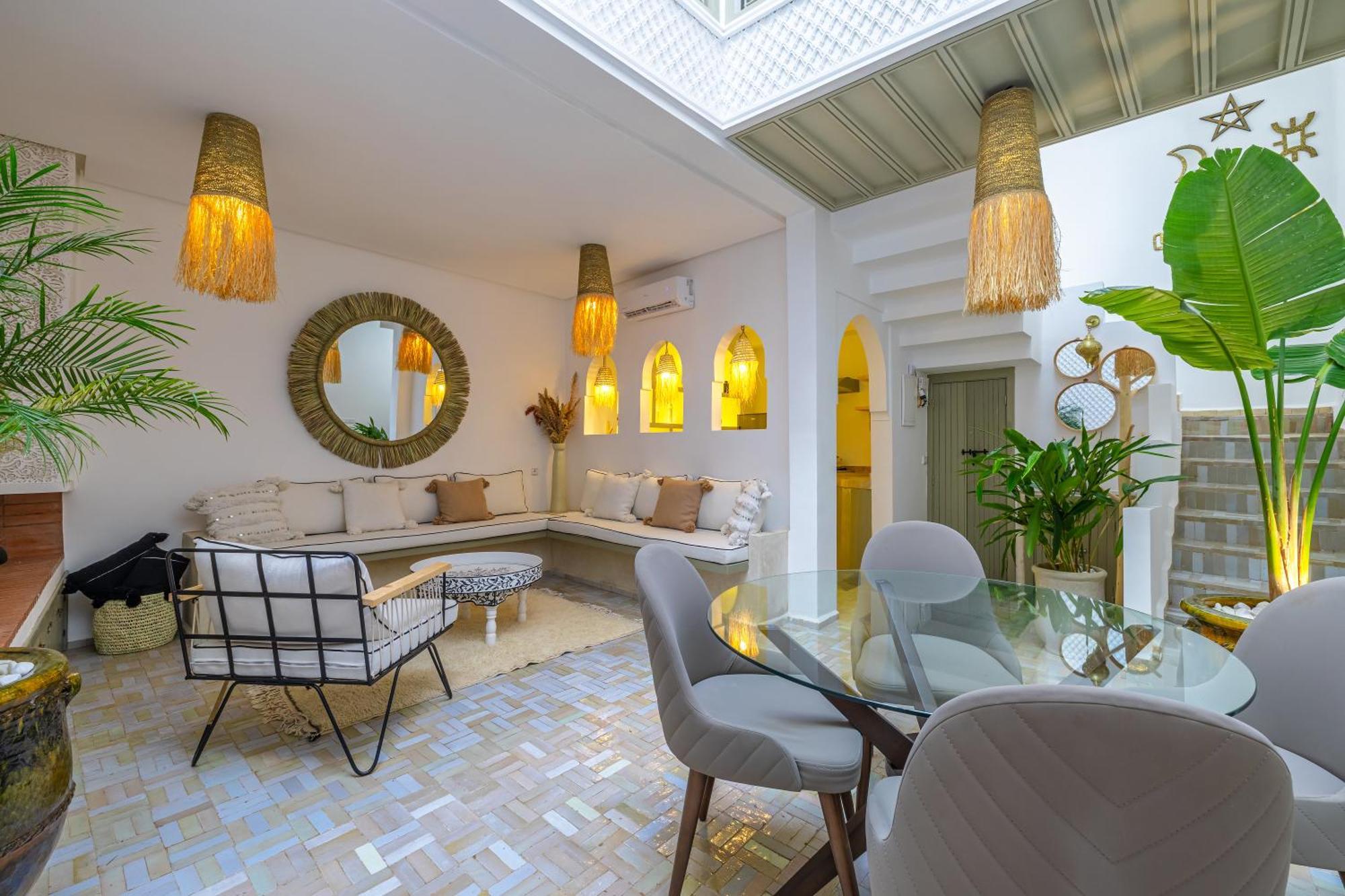 Riad Zahra Bed And Breakfast Марракеш Экстерьер фото