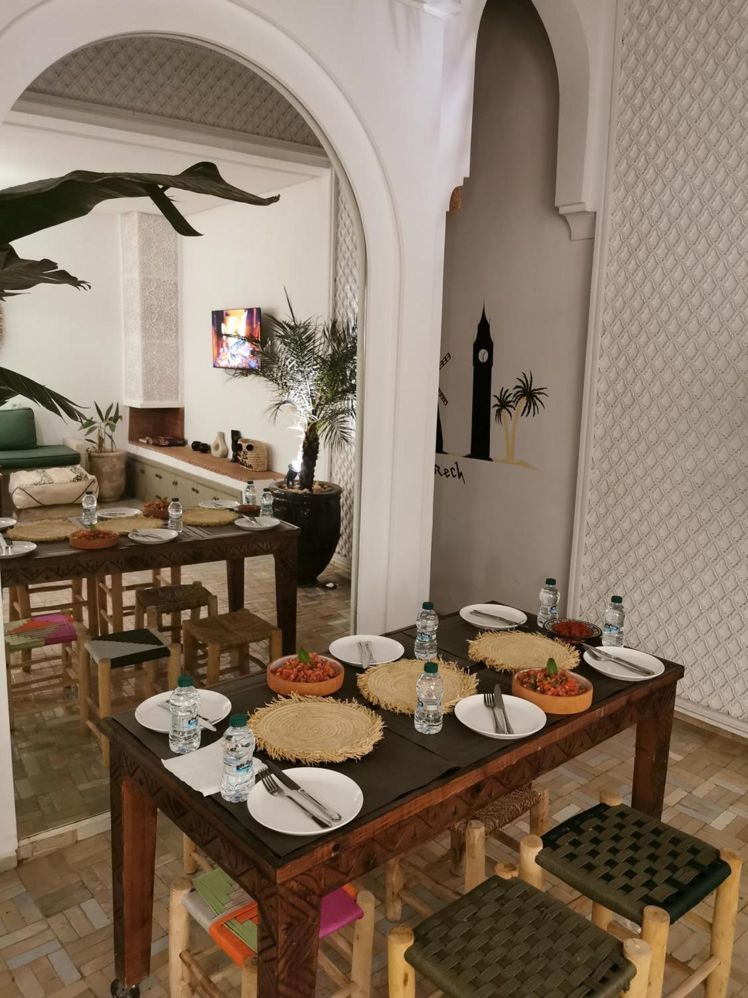 Riad Zahra Bed And Breakfast Марракеш Экстерьер фото